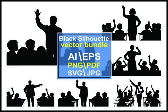 Graphics for Classrooms: Evaluating Silhouettes of People Raising Hands