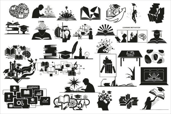 Inspiring Study Motivation Wall Panel Graphics