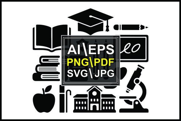 Silhouette Education Bundle: Graphics & Illustrations
